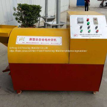 nut/grain/seeds/fruit roasting machine with automatic function