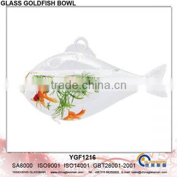 2015 Hanging Glass Fish Bowl For Decoration YGF1216