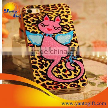 hot sell TPU case for iphone5/5s/4s fashion cartoon cat design