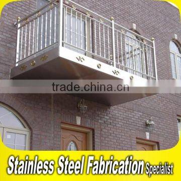 304 316 Stainless Steel Balcony Terrace Loft Railing Designs