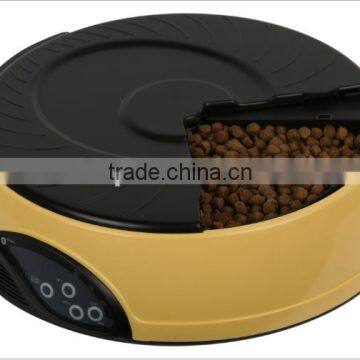Hot-selling European Fashion Style 4 Meals Automatic Pet Feeder, Battery-Powered Automatic Pet Feeder With Large Seperate Trays photo-2
