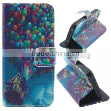 Wholesale Type Flip Leather Mobile Phone Case Cover For iPhone 5