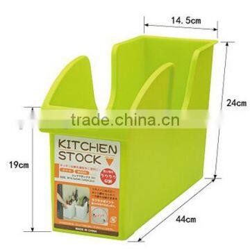 Wholesale Stock Antiskid Bathroom Kitchen Plastic Storage Box photo-2