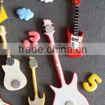 Fridge Magnet Personalised Resin Guitar Musical Fridge Magnets photo-5