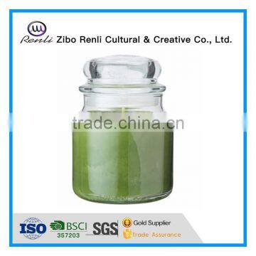 Clear Fancy Candle Glass Jars With Lid With Scented Candles for SPA photo-2