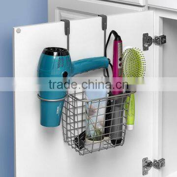 Metal Wire Hanging Bathroom Storage Rack Over The Door photo-3