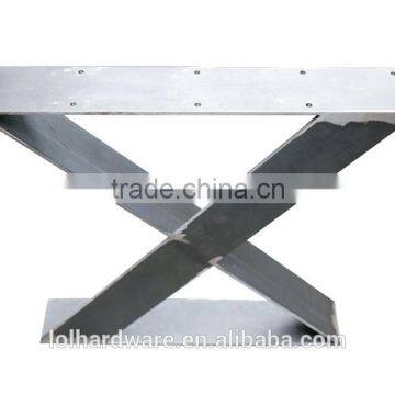 Industrial Wooden Stainless Steel Table Legs ,tale Base,dining Table photo-4