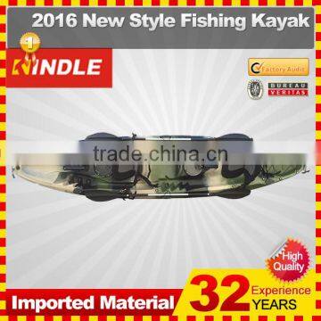 3 Person Family Double Twin Sit On Top Fishing Kayak Canoe Wholesale photo-6