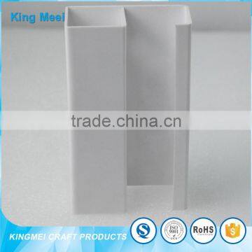 White Acrylic Nails Stair Step Cosmetic Display photo-5