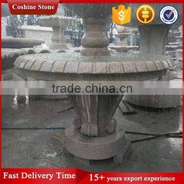 Outdoor Natural Stone Craft Granite Water Fountain photo-3