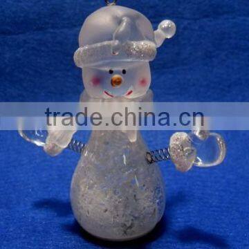 LED Color Changing Animated Acrylic Snowman photo-6