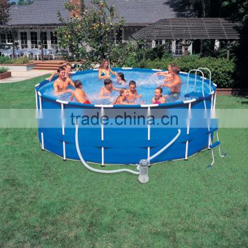 High Quality Summer Deep Metal Frame INTEX Inflatable Swimming Pool