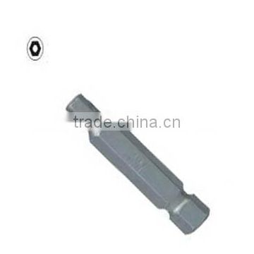 Hexagonal Head with Hole Single End Screw Drive Bits