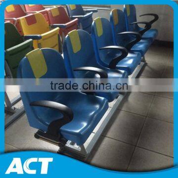 Colorful plastic football stadium seat , ZS-ZKBB-L