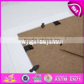 оптовая на заказ деревянные белые рамки для картин для украшения дома W09A029 photo-6