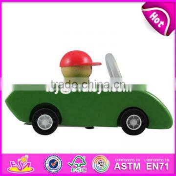 Ride on car for kids play wooden toy cars W04A028