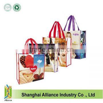 Non-woven Grocery Ladies Laminated Shopping Convention Tote Bag