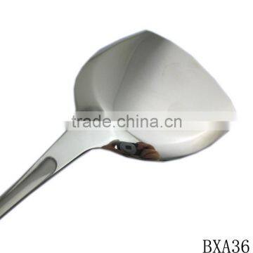 Professional Stainless Steel Cooking Spatula With Wood Handle