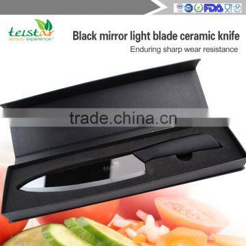 Manufacturers Selling 8 Inch Mirror Light Black Ceramic Knife, Sharp Wear-resistant is Not Easy to Rust photo-3