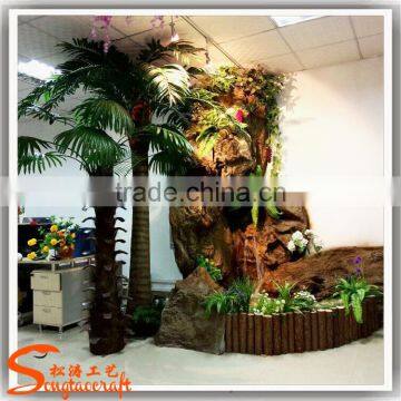 Artistic Simulation Artificial Rockery Waterfall Landscape Art Decorative Artificial Rockery Waterfall photo-6