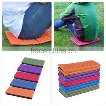 2016 Outdoor Portable Foldable EVA Foam Waterproof Garden Cushion Seat Pad Chair for outdoor free shipping