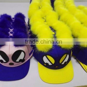 2017 New Lovely Baby Hat and Kids Hats With Ball Top photo-3