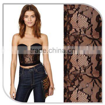 2015 Fashion Lady Black Sexy Lace Bra Top