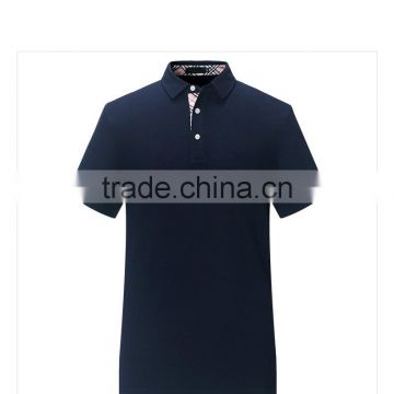 100% Cotton New Design Black Pique Uniform Polo shirt Wholesale