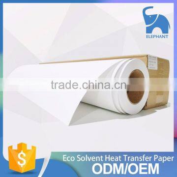 Customized hot sale dye sublimation paper for t shirt heat transfer full sticker paper