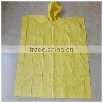 Waterproof Portable Kids PVC Raincoat/rain Poncho With Hood and Print photo-3