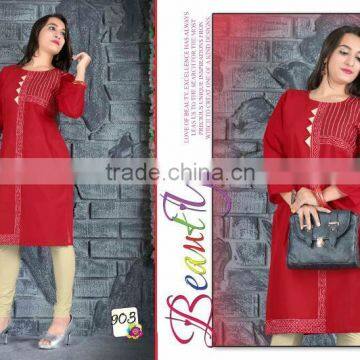 Indian Bollywood Designer Ethnic Kurta Kurti Ladies Women Top Tunic Casual Dress