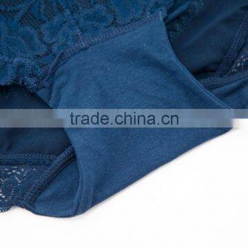 Professional Factory Custom High Quality 95% Cotton 5% Spandex With Lace Sexy Fancy Woman Underwear photo-4