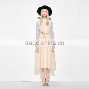 Maxnegio Ladies Smart Casual Dress Gaungzhou Clothing Manufacturer for Ladies photo-3