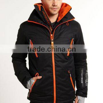 2015 Men Ski Jacket With Detach Hood and Snowcatcher (SIMI1501)
