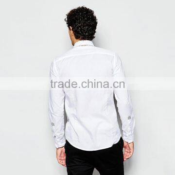 Men Oxford Shirt Designs 100 Polyester Mens Dress Shirts photo-2