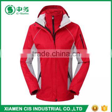 Quality Assured Winter Waterproof Orange Women Snow Jacket for Sale photo-3