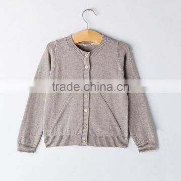 Latest Knitting Children Clothes Thin Coat Cardigan Design for Baby Girls Fall Collection photo-3