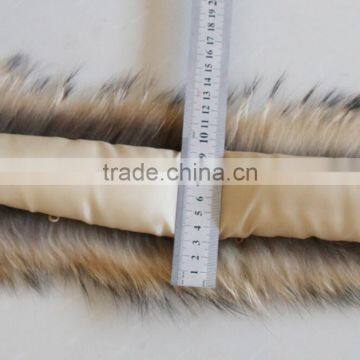 BBG-H-3 Chinese Genuine Raccoon Fur Trim for Hood photo-4
