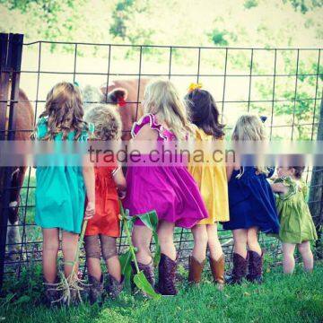 Bulk Wholesale Clothing Custom Colors 2017 Baby Girl Party Dress Children Frocks Designs photo-3