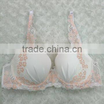 Women Fashion Design Fancy Lace Sexy Bra and Panty Set photo-3