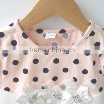 Girl Polkat Tulle Dress Kids Long Tutu Dress photo-3