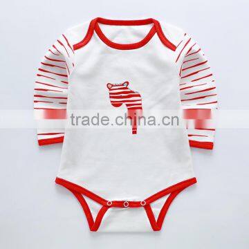 Wholesale Summer Striped Boys Baby Rompers Cotton Clothing photo-4