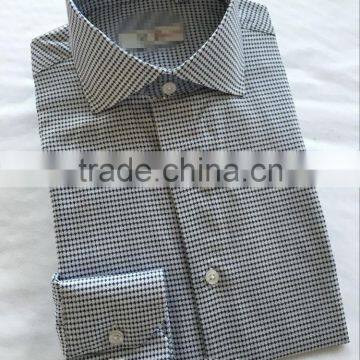 2017 Spring New Cutaway Collar Floral Casual Shirts photo-5