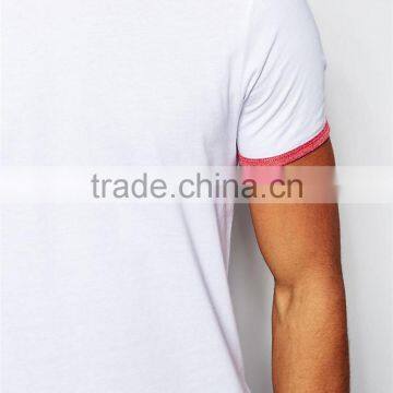 2017 Guangzhou Shandao OEM Factory New Arrival 180g 100% Cotton Plain Cheap Short Sleeve O-Neck MenT Shirt photo-4