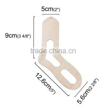 Natural Hollow Three-ply Board Sock Blocker (Size: 8.5-9") photo-2