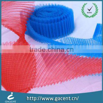 35 Colors Pleated Crinoline Hat Trim Crin Horsehair Braid for Fascinators photo-3