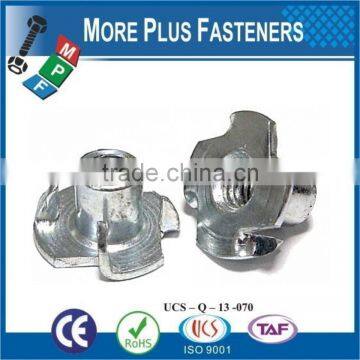 Made in Taiwan M4 Captive Zinc Plated M8 Metric Threaded Tee Nut photo-6