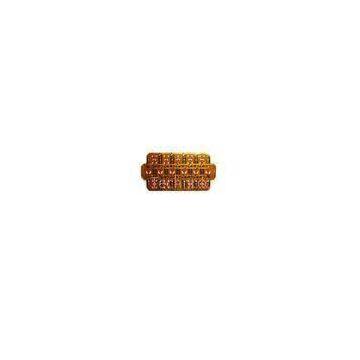 0.1mm Flexible printed circuit board / flex pcb OSP HAL Immersion Tin / Gold