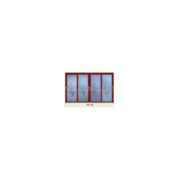 Three-Star aluminium alloy sliding door PST-26