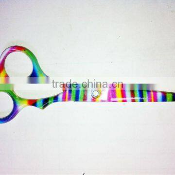 Fancy Colour Coating Hairdressing scissors